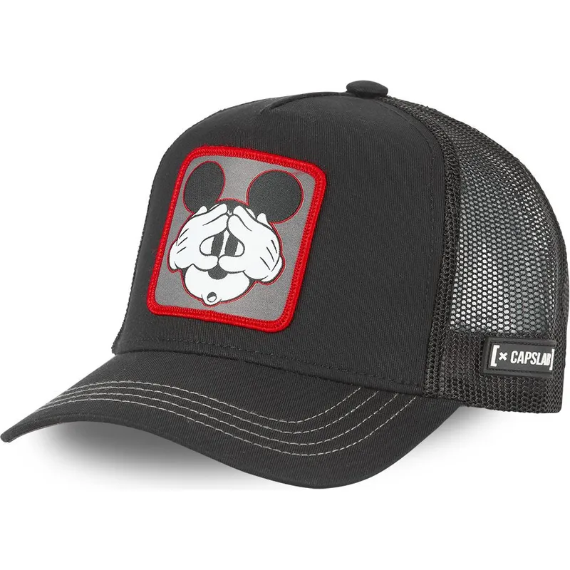 petten-gebogen-zwart-snapback-cas-mic5-mickey-mouse-disney-van-capslab