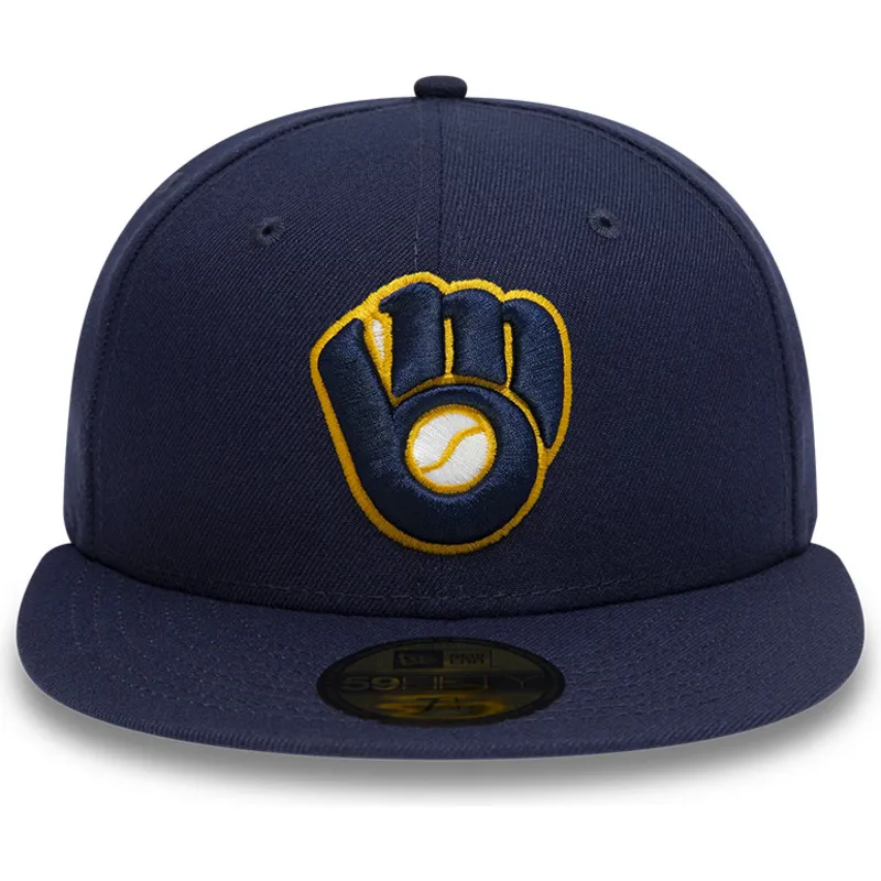 petten-plat-marineblauw-fitted-59fifty-authentic-on-field-van-milwaukee-brewers-mlb-van-new-era petten-plat-marineblauw-fitted-59fifty-authentic-on-field-van-milwaukee-brewers-mlb-van-new-era