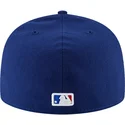petten-plat-blauw-fitted-59fifty-authentic-on-field-van-texas-rangers-mlb-van-new-era
