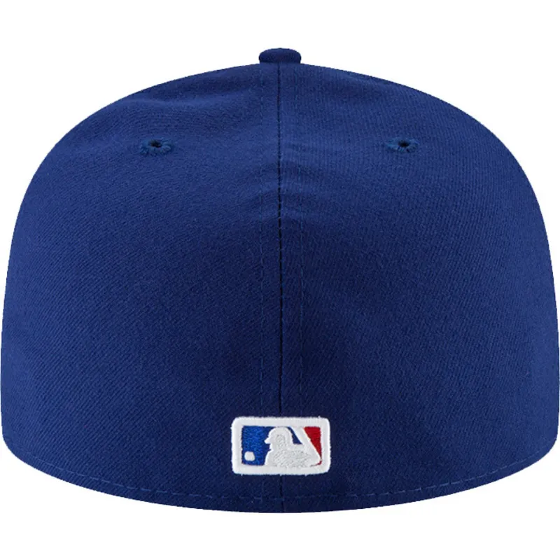 petten-plat-blauw-fitted-59fifty-authentic-on-field-van-texas-rangers-mlb-van-new-era