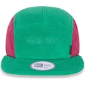 petten-plat-groen-verstelbaar-rosa-camper-polartec-fleece-van-new-era