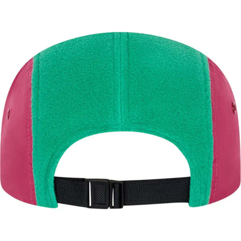 petten-plat-groen-verstelbaar-rosa-camper-polartec-fleece-van-new-era