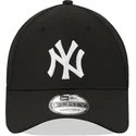 petten-gebogen-zwart-verstelbaar-9forty-diamond-era-van-new-york-yankees-mlb-van-new-era