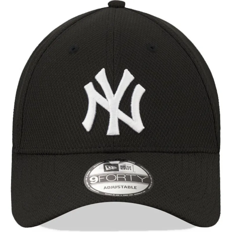 petten-gebogen-zwart-verstelbaar-9forty-diamond-era-van-new-york-yankees-mlb-van-new-era petten-gebogen-zwart-verstelbaar-9forty-diamond-era-van-new-york-yankees-mlb-van-new-era