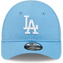 petten-gebogen-blauw-verstelbaar-voor-kinderen-9forty-league-essential-van-los-angeles-dodgers-mlb-van-new-era
