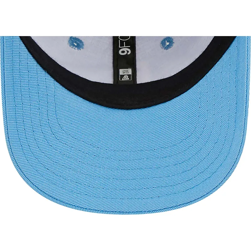 petten-gebogen-blauw-verstelbaar-voor-kinderen-9forty-league-essential-van-los-angeles-dodgers-mlb-van-new-era
