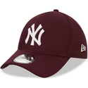 petten-gebogen-rood-fitted-39thirty-diamond-era-van-new-york-yankees-mlb-van-new-era
