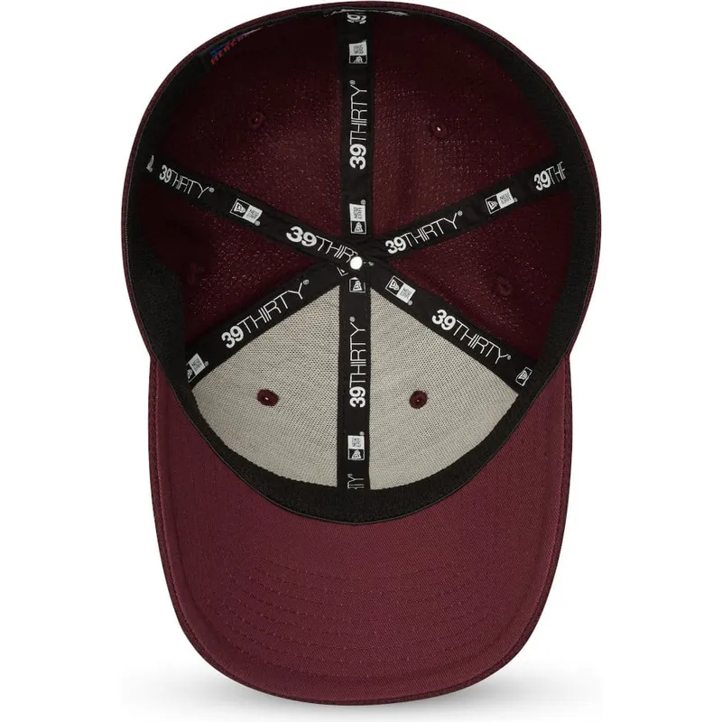 petten-gebogen-rood-fitted-39thirty-diamond-era-van-new-york-yankees-mlb-van-new-era