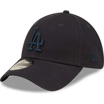 petten-gebogen-marineblauw-fitted-39thirty-league-essential-van-los-angeles-dodgers-mlb-van-new-era