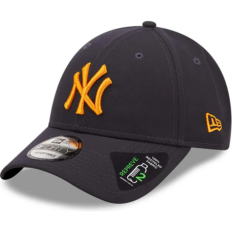 petten-gebogen-marineblauw-verstelbaar-9forty-repreve-van-new-york-yankees-mlb-van-new-era petten-gebogen-marineblauw-verstelbaar-9forty-repreve-van-new-york-yankees-mlb-van-new-era