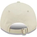petten-gebogen-beige-verstelbaar-voor-kinderen-9forty-league-essential-van-los-angeles-dodgers-mlb-van-new-era