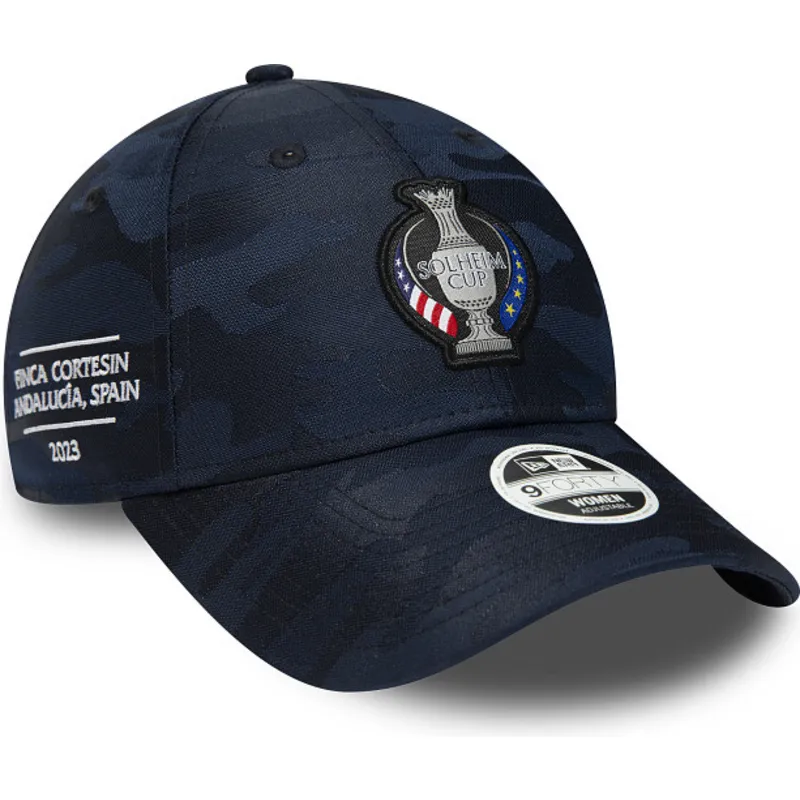 petten-gebogen-marineblauw-verstelbaar-9forty-tonal-finca-cortesin-2023-van-solheim-cup-van-new-era