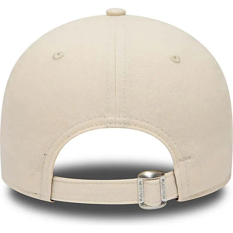 petten-gebogen-beige-verstelbaar-9forty-van-oakland-athletics-mlb-van-new-era