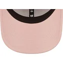 petten-gebogen-roze-verstelbaar-9forty-league-essential-van-new-york-yankees-mlb-van-new-era