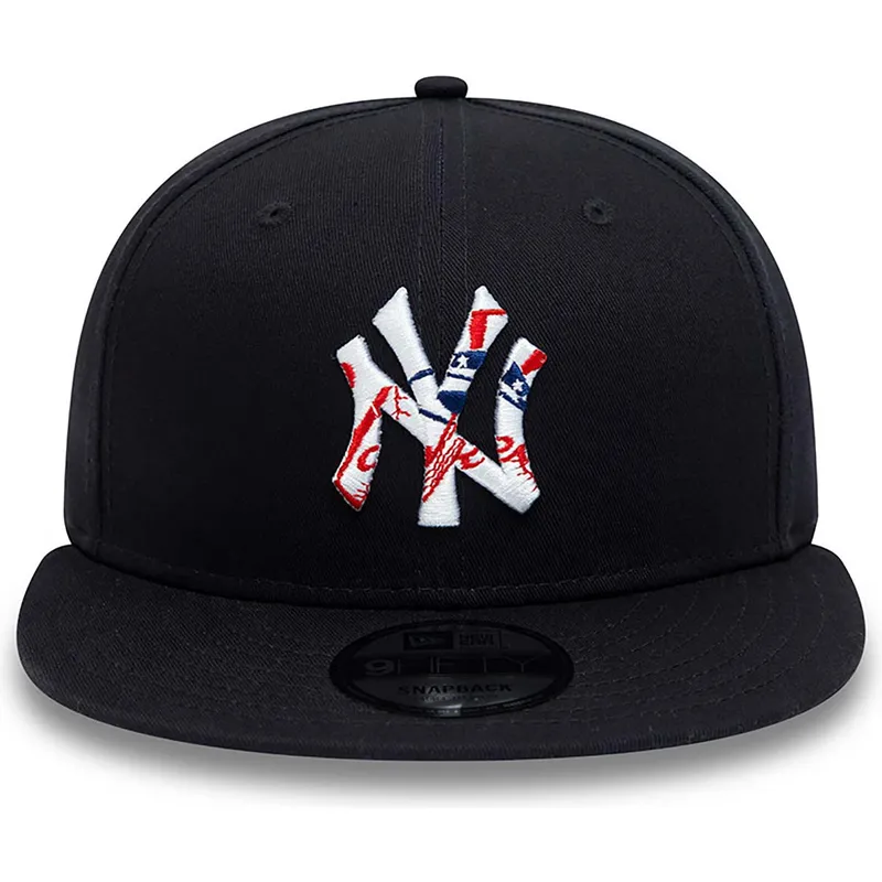 petten-plat-marineblauw-snapback-9fifty-team-infill-van-new-york-yankees-mlb-van-new-era petten-plat-marineblauw-snapback-9fifty-team-infill-van-new-york-yankees-mlb-van-new-era