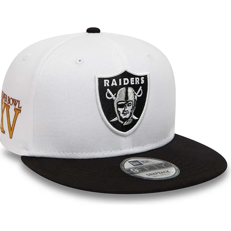 petten-plat-wit-snapback-9fifty-crown-patches-super-bowl-xv-van-las-vegas-raiders-nfl-van-new-era petten-plat-wit-snapback-9fifty-crown-patches-super-bowl-xv-van-las-vegas-raiders-nfl-van-new-era