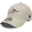 petten-gebogen-beige-verstelbaar-9forty-van-bugs-bunny-looney-tunes-van-new-era