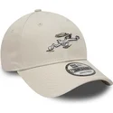 petten-gebogen-beige-verstelbaar-9forty-van-bugs-bunny-looney-tunes-van-new-era