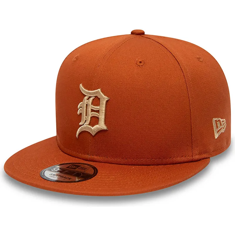 petten-plat-bruin-snapback-9fifty-side-patch-van-detroit-tigers-mlb-van-new-era petten-plat-bruin-snapback-9fifty-side-patch-van-detroit-tigers-mlb-van-new-era