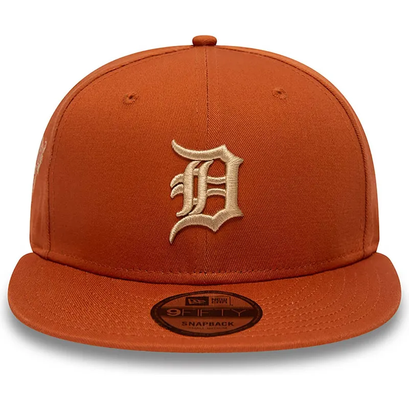 petten-plat-bruin-snapback-9fifty-side-patch-van-detroit-tigers-mlb-van-new-era petten-plat-bruin-snapback-9fifty-side-patch-van-detroit-tigers-mlb-van-new-era