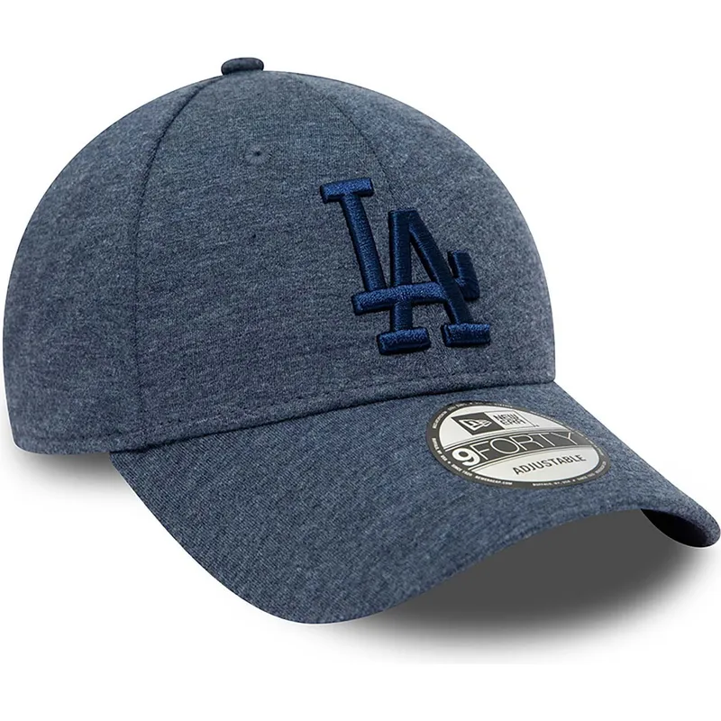 petten-gebogen-marineblauw-verstelbaar-9forty-tonal-jersey-van-los-angeles-dodgers-mlb-van-new-era