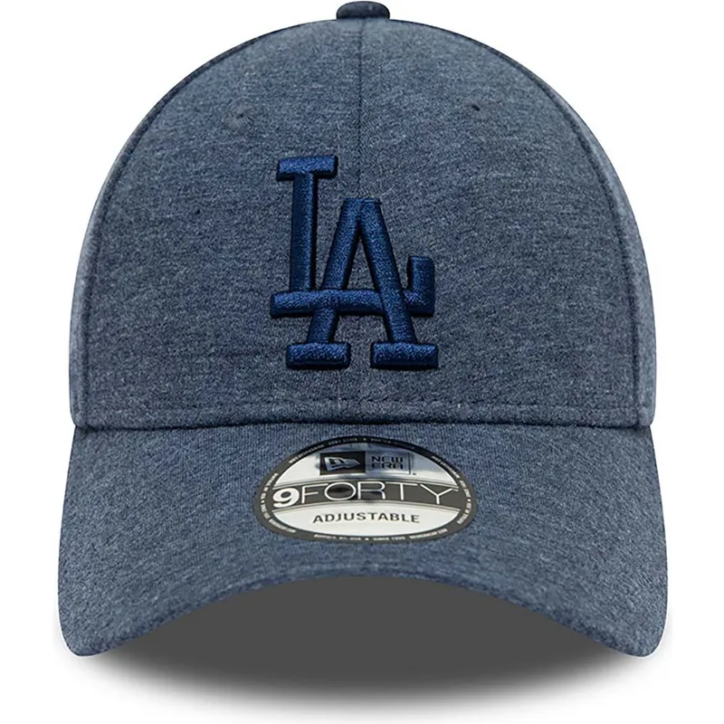petten-gebogen-marineblauw-verstelbaar-9forty-tonal-jersey-van-los-angeles-dodgers-mlb-van-new-era