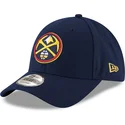 petten-gebogen-marineblauw-verstelbaar-9forty-the-league-van-denver-nuggets-nba-van-new-era