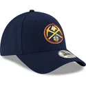 petten-gebogen-marineblauw-verstelbaar-9forty-the-league-van-denver-nuggets-nba-van-new-era