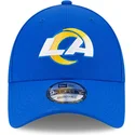 petten-gebogen-blauw-verstelbaar-9forty-the-league-van-los-angeles-rams-nfl-van-new-era