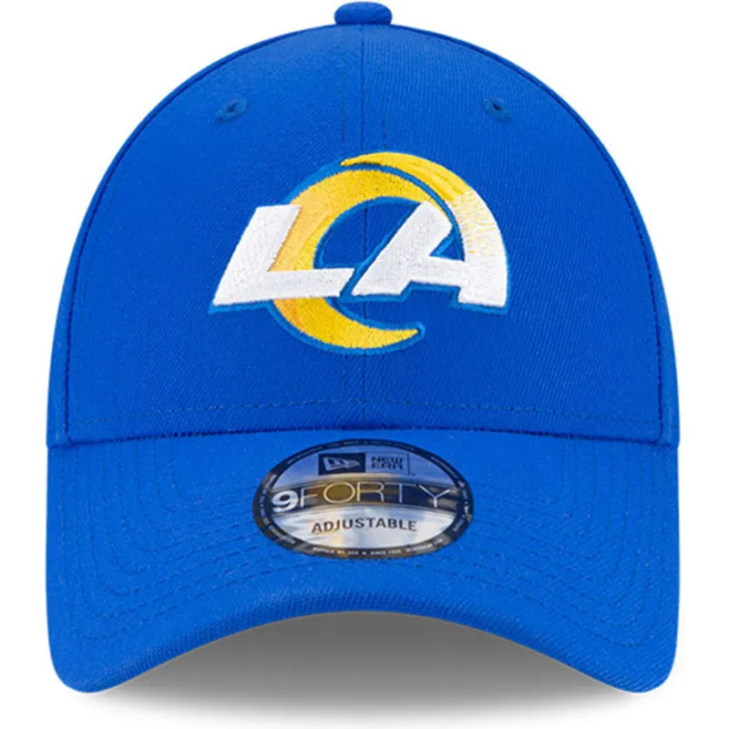 petten-gebogen-blauw-verstelbaar-9forty-the-league-van-los-angeles-rams-nfl-van-new-era