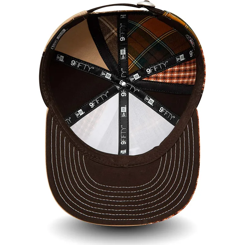 petten-plat-bruin-verstelbaar-9fifty-patch-panel-van-los-angeles-dodgers-mlb-van-new-era petten-plat-bruin-verstelbaar-9fifty-patch-panel-van-los-angeles-dodgers-mlb-van-new-era