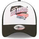 petten-gebogen-zwart-snapback-los-angeles-a-frame-us-state-wordmark-van-new-era