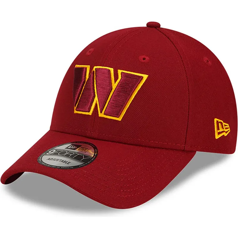petten-gebogen-rood-verstelbaar-9forty-the-league-van-washington-commanders-nfl-van-new-era petten-gebogen-rood-verstelbaar-9forty-the-league-van-washington-commanders-nfl-van-new-era