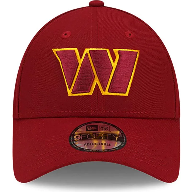 petten-gebogen-rood-verstelbaar-9forty-the-league-van-washington-commanders-nfl-van-new-era petten-gebogen-rood-verstelbaar-9forty-the-league-van-washington-commanders-nfl-van-new-era
