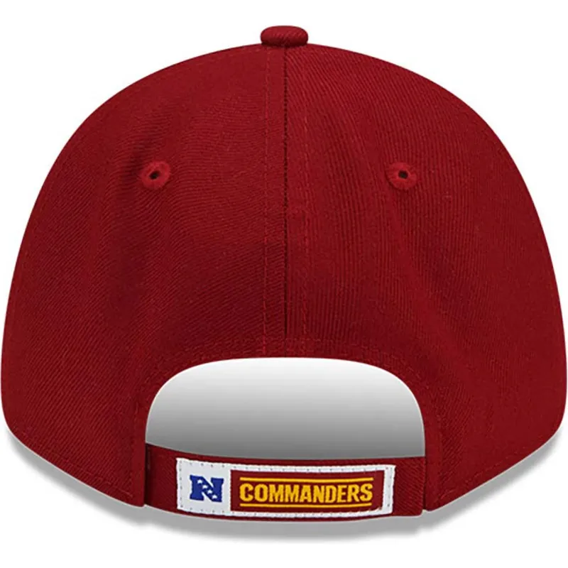 petten-gebogen-rood-verstelbaar-9forty-the-league-van-washington-commanders-nfl-van-new-era petten-gebogen-rood-verstelbaar-9forty-the-league-van-washington-commanders-nfl-van-new-era