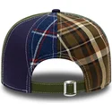 petten-plat-marineblauw-verstelbaar-9fifty-patch-panel-van-new-york-yankees-mlb-van-new-era