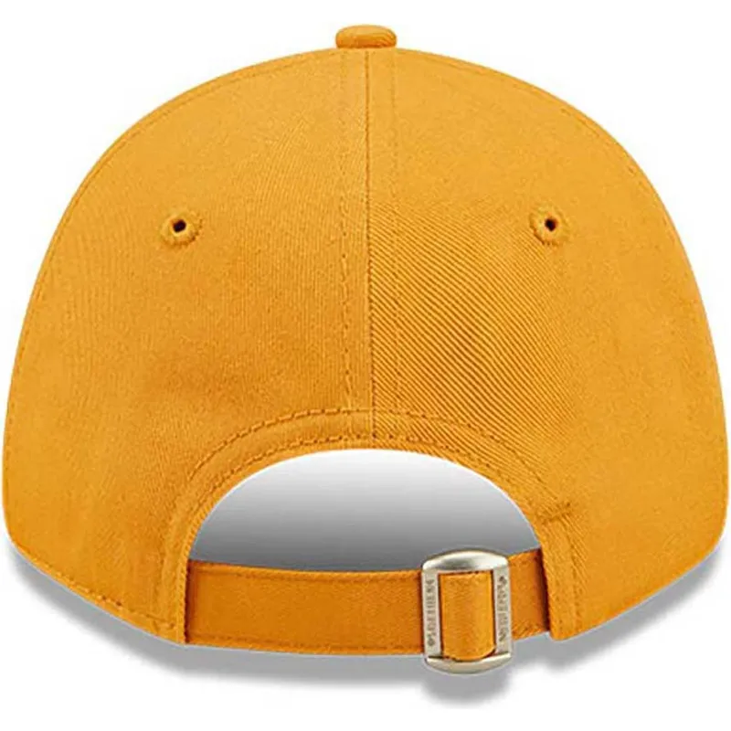 petten-gebogen-oranje-verstelbaar-voor-kinderen-9forty-league-essential-van-new-york-yankees-mlb-van-new-era