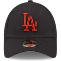 petten-gebogen-marineblauw-verstelbaar-voor-kinderen-9forty-league-essential-van-los-angeles-dodgers-mlb-van-new-era