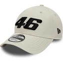 petten-gebogen-beige-verstelbaar-valentino-rossi-vr46-9forty-essential-van-valentino-rossi-vr46-motogp-van-new-era