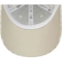 petten-gebogen-beige-verstelbaar-9forty-gingham-van-new-york-yankees-mlb-van-new-era