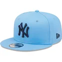 petten-plat-blauw-snapback-9fifty-league-essential-van-new-york-yankees-mlb-van-new-era