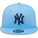 petten-plat-blauw-snapback-9fifty-league-essential-van-new-york-yankees-mlb-van-new-era