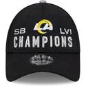 petten-gebogen-zwart-verstelbaar-9forty-super-bowl-champions-lvi-2022-van-los-angeles-rams-nfl-van-new-era