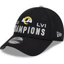 petten-gebogen-zwart-verstelbaar-9forty-super-bowl-champions-lvi-2022-van-los-angeles-rams-nfl-van-new-era