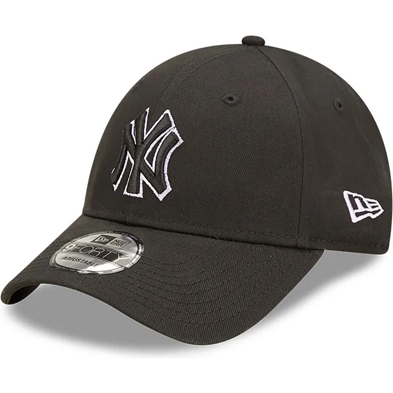 petten-gebogen-zwart-verstelbaar-9forty-team-outline-van-new-york-yankees-mlb-van-new-era
