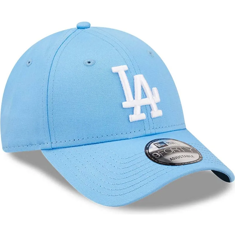 petten-gebogen-blauw-verstelbaar-9forty-league-essential-van-los-angeles-dodgers-mlb-van-new-era petten-gebogen-blauw-verstelbaar-9forty-league-essential-van-los-angeles-dodgers-mlb-van-new-era