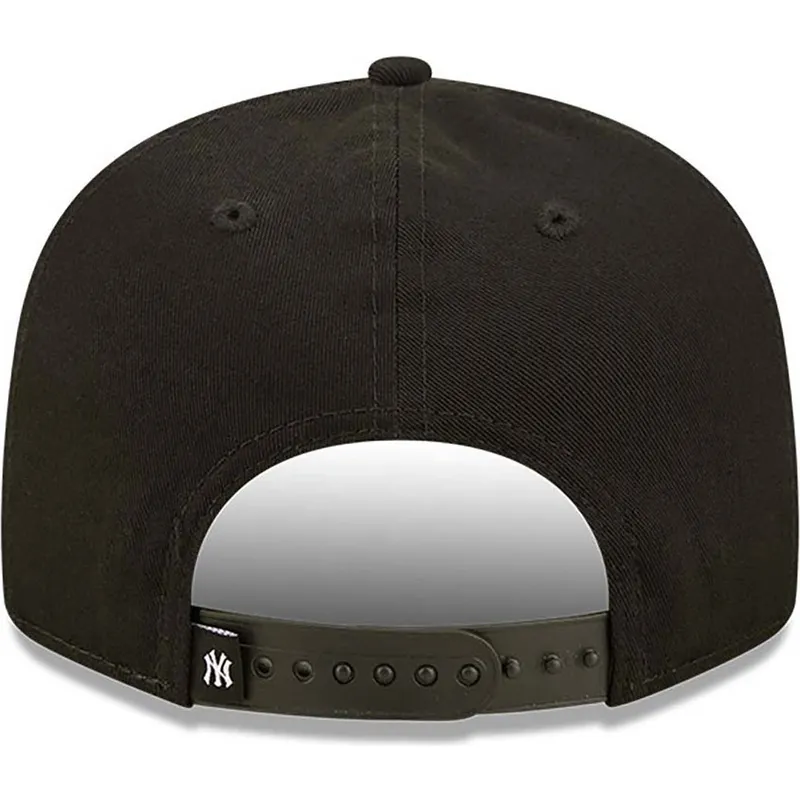 petten-plat-zwart-snapback-9fifty-flower-van-new-york-yankees-mlb-van-new-era