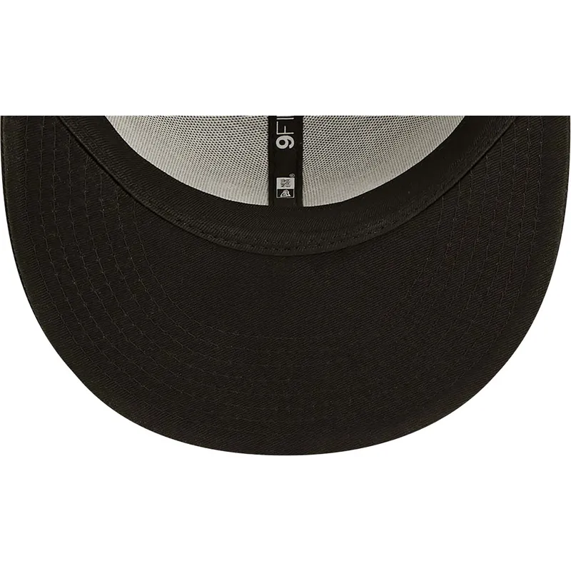 petten-plat-zwart-snapback-9fifty-flower-van-new-york-yankees-mlb-van-new-era