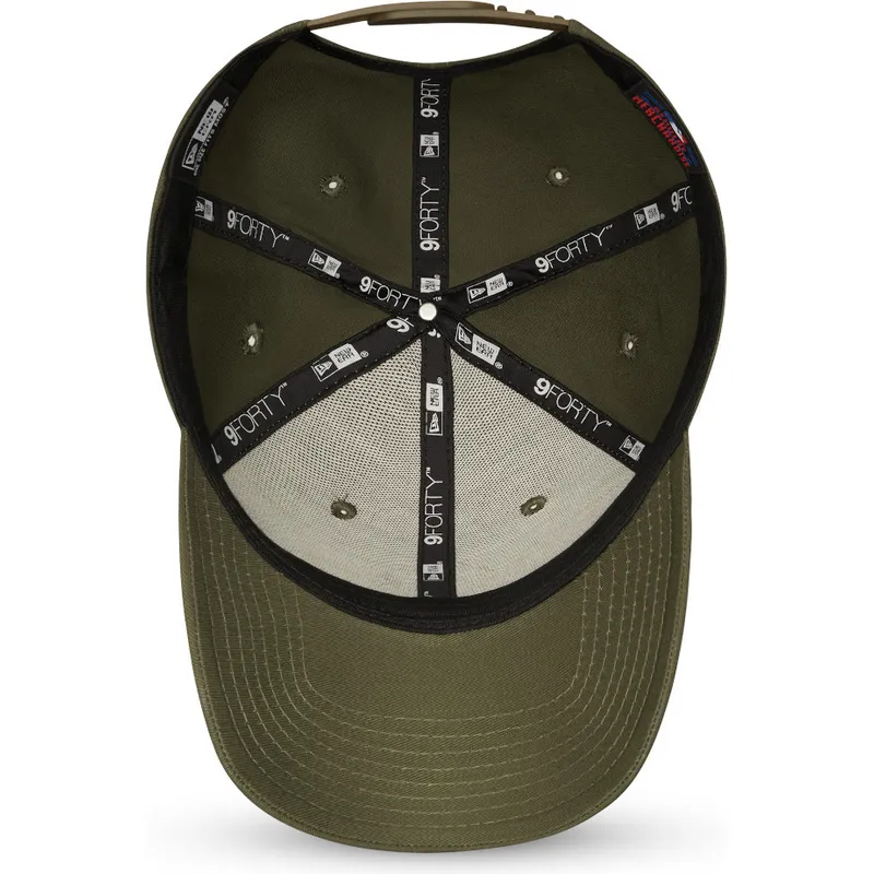 petten-gebogen-groen-snapback-9forty-league-essential-van-new-york-yankees-mlb-van-new-era