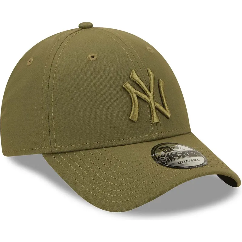 petten-gebogen-groen-snapback-9forty-repreve-van-new-york-yankees-mlb-van-new-era